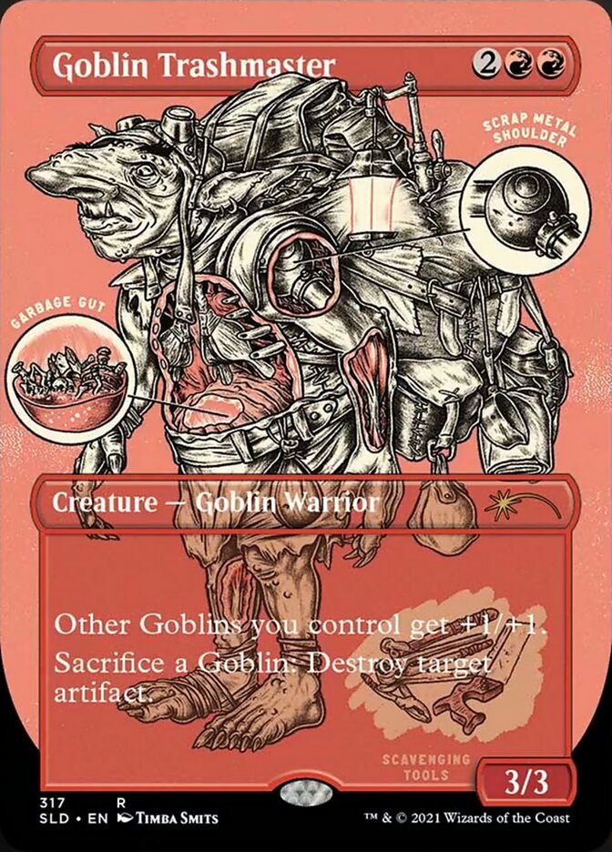 Goblin Trashmaster (Borderless) [Secret Lair Drop Series] | Fandemonia Ltd