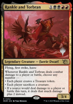 Rankle and Torbran (Promo Pack) [March of the Machine Promos] | Fandemonia Ltd