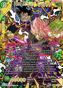 The Wicked Saiyans (BT15-153) [Saiyan Showdown] | Fandemonia Ltd