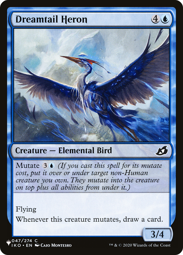 Dreamtail Heron [The List] | Fandemonia Ltd