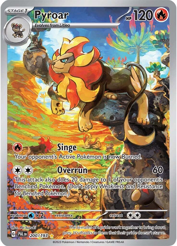 Pyroar (200/193) [Scarlet & Violet: Paldea Evolved] | Fandemonia Ltd