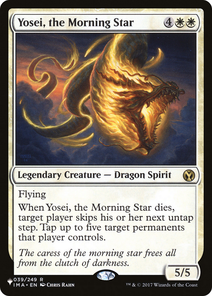 Yosei, the Morning Star [The List] | Fandemonia Ltd