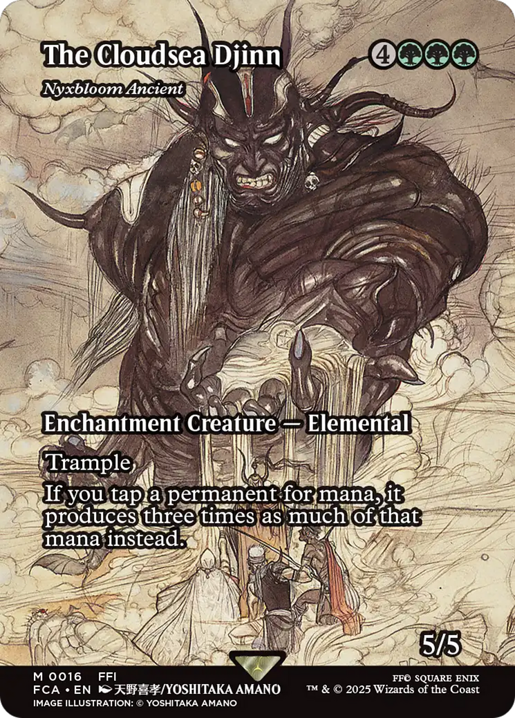 The Cloudsea Djinn - Nyxbloom Ancient (Showcase) [FINAL FANTASY : Through the Ages] | Fandemonia Ltd