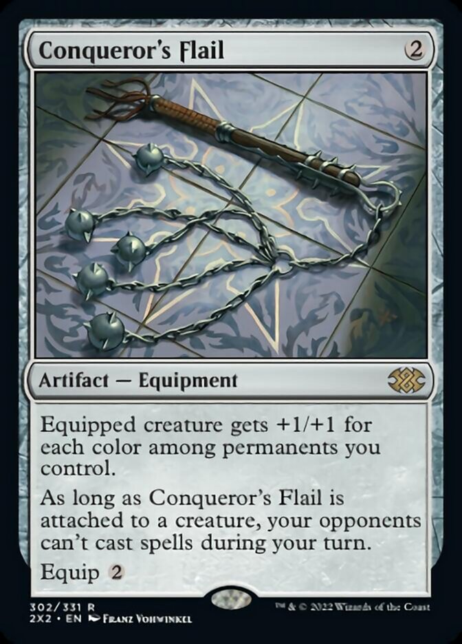 Conqueror's Flail [Double Masters 2022] | Fandemonia Ltd