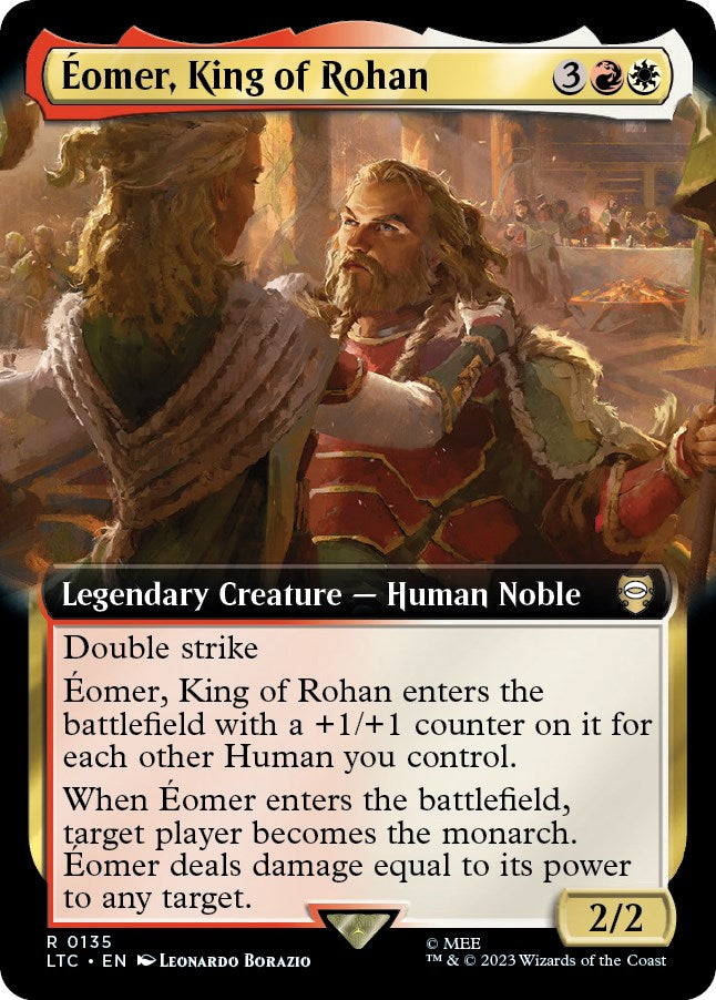 Eomer, King of Rohan (Extended Art) [The Lord of the Rings: Tales of Middle-Earth Commander] | Fandemonia Ltd