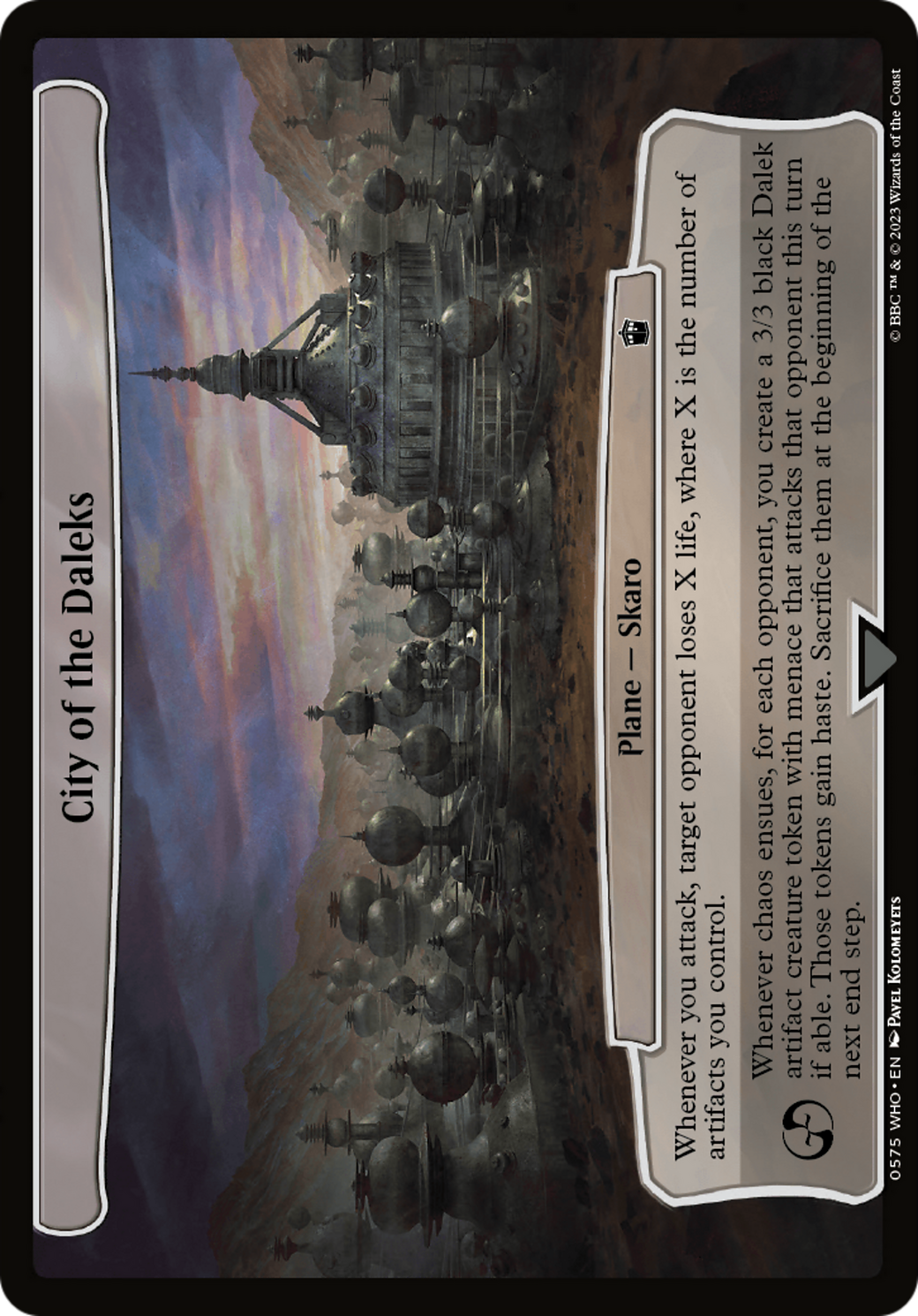 City of the Daleks [Doctor Who] | Fandemonia Ltd