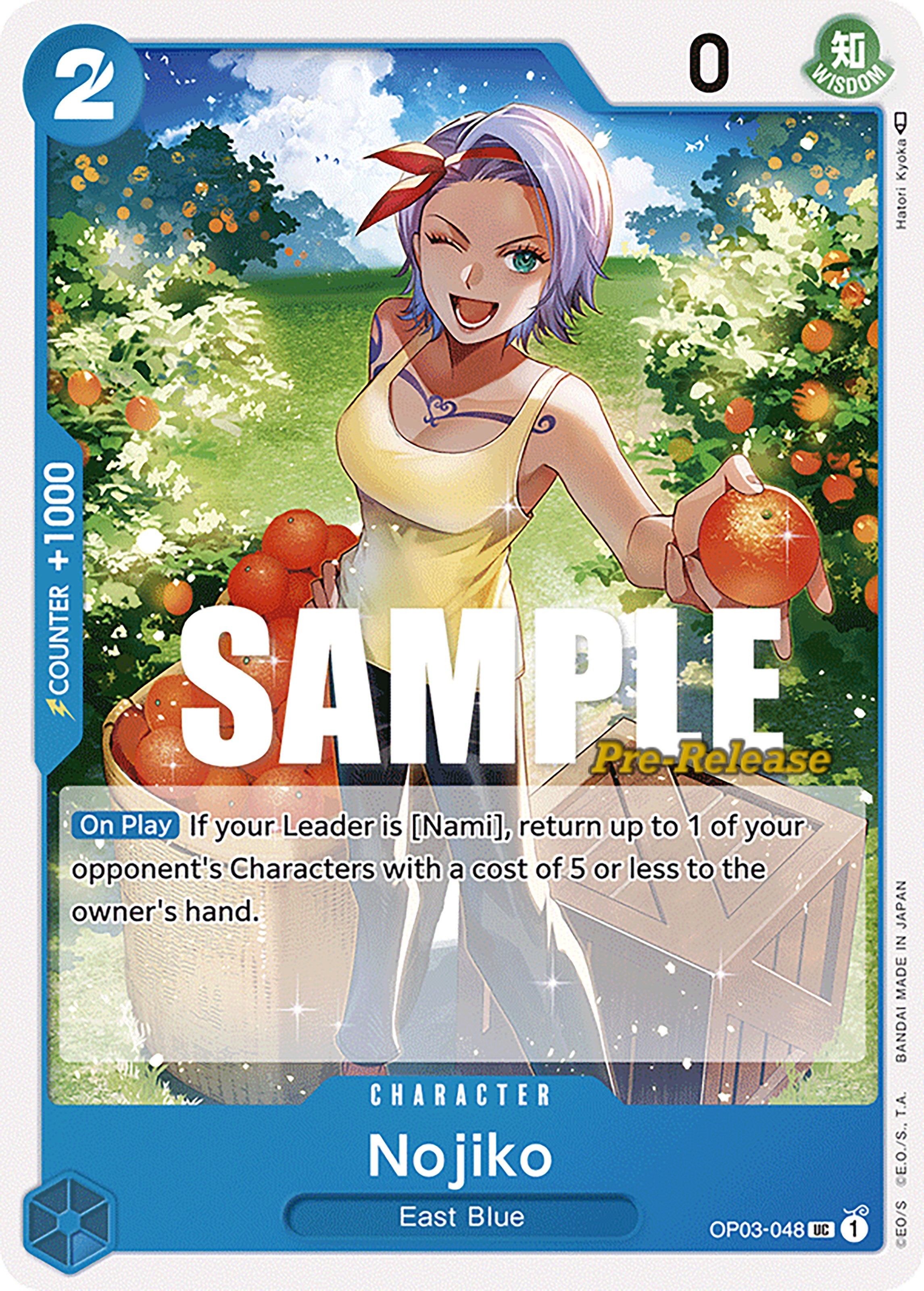 Nojiko [Pillars of Strength Pre-Release Cards] | Fandemonia Ltd