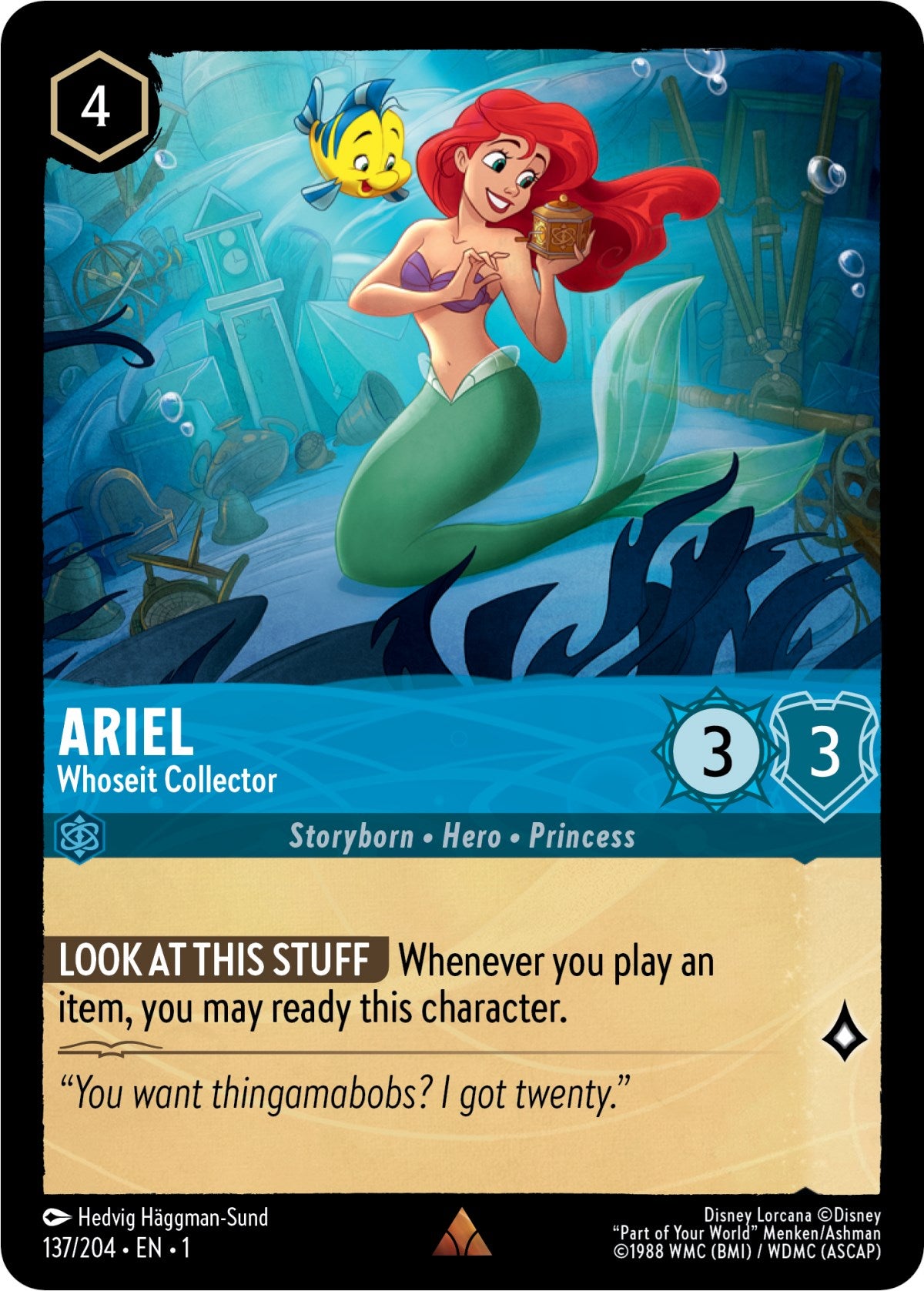 Ariel - Whoseit Collector (137/204) [The First Chapter] | Fandemonia Ltd