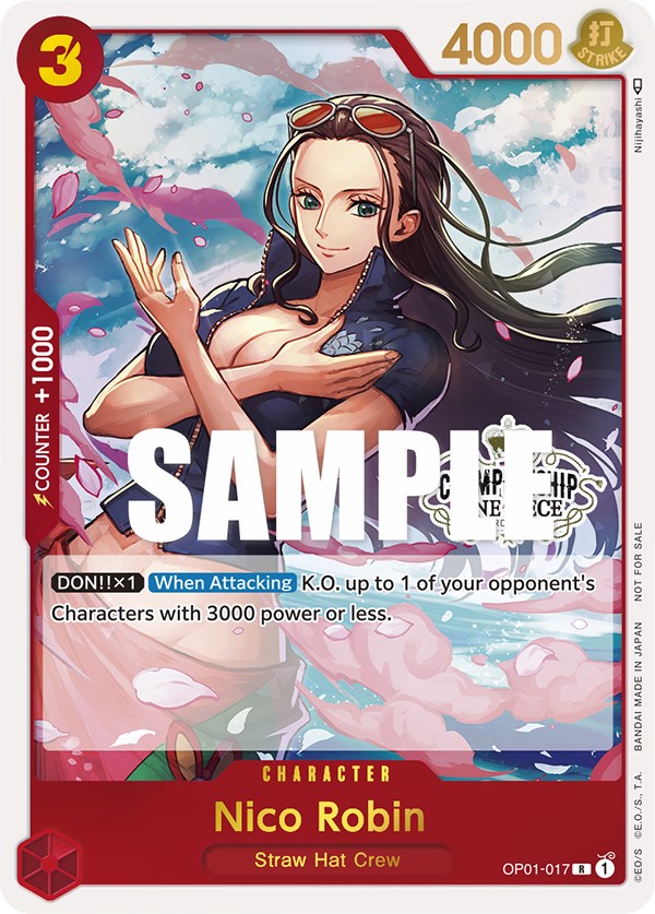 Nico Robin (Store Championship Participation Pack) [One Piece Promotion Cards] | Fandemonia Ltd