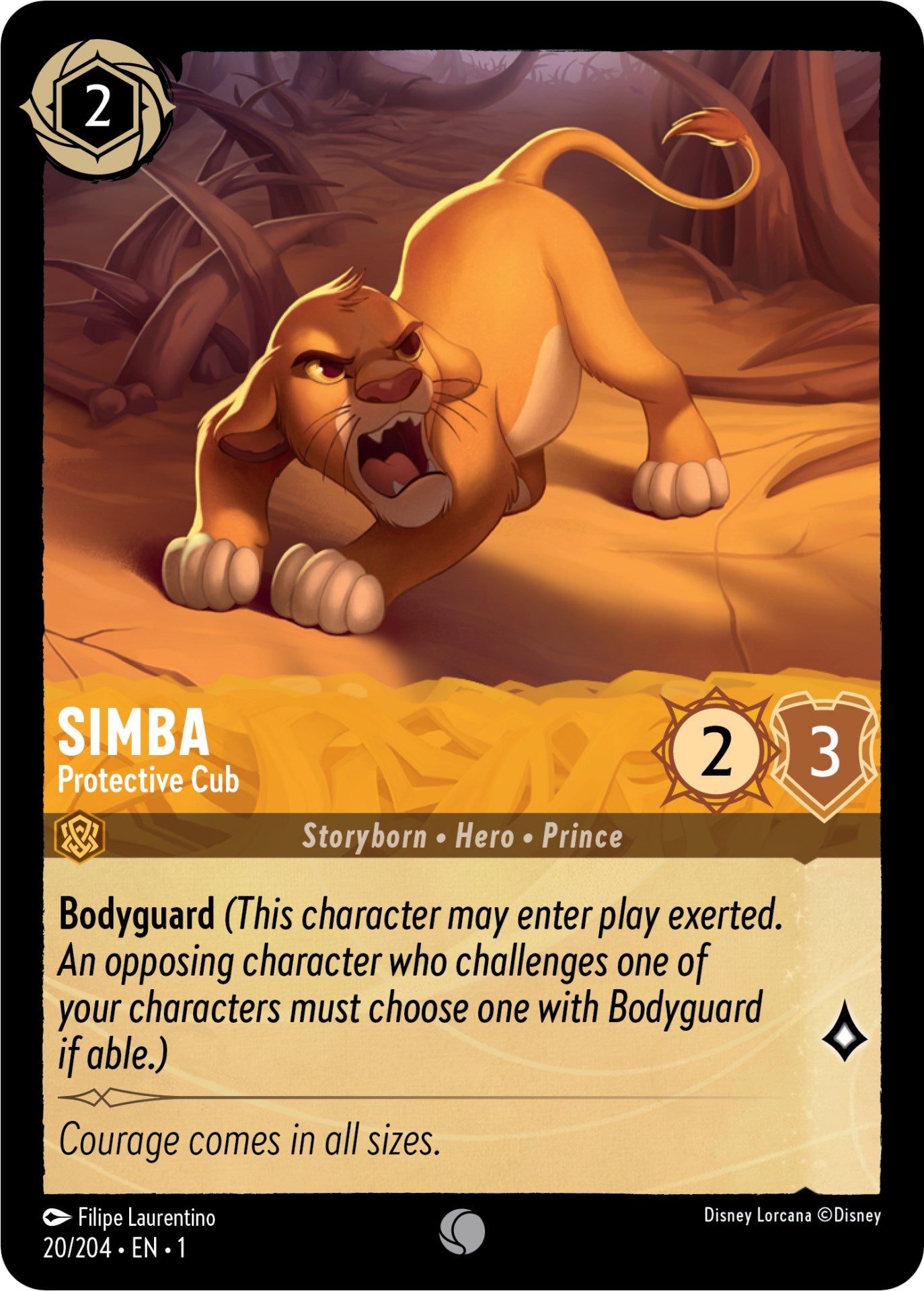 Simba - Protective Cub (20/204) [The First Chapter] | Fandemonia Ltd