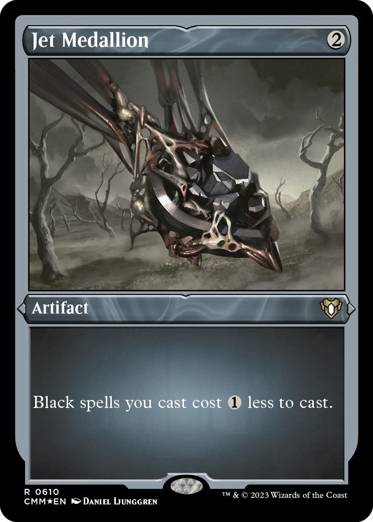 Jet Medallion (Foil Etched) [Commander Masters] | Fandemonia Ltd
