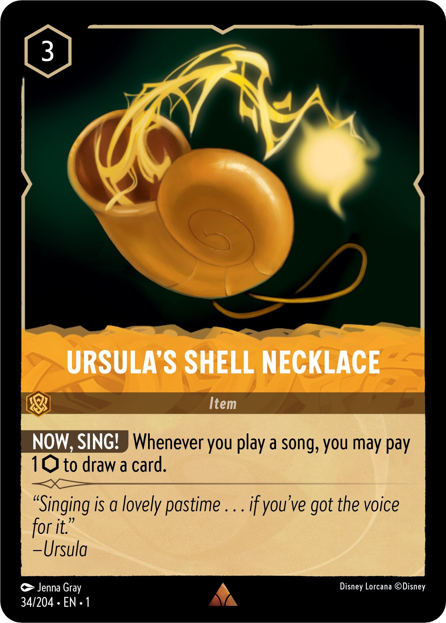 Ursula's Shell Necklace (34/204) [The First Chapter] | Fandemonia Ltd