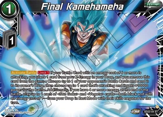 Final Kamehameha (SD23-04) [Critical Blow] | Fandemonia Ltd