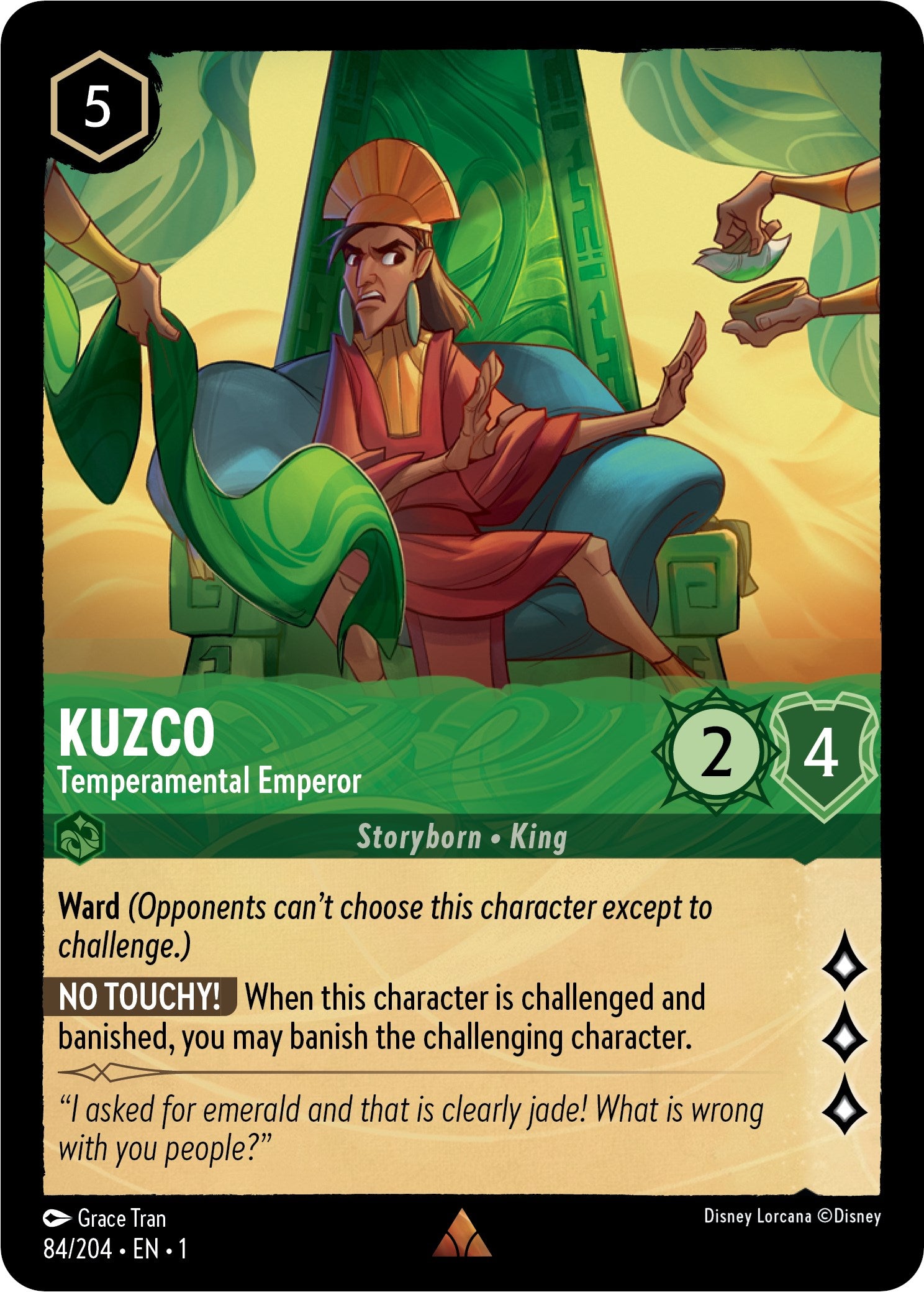 Kuzco - Temperamental Emperor (84/204) [The First Chapter] | Fandemonia Ltd