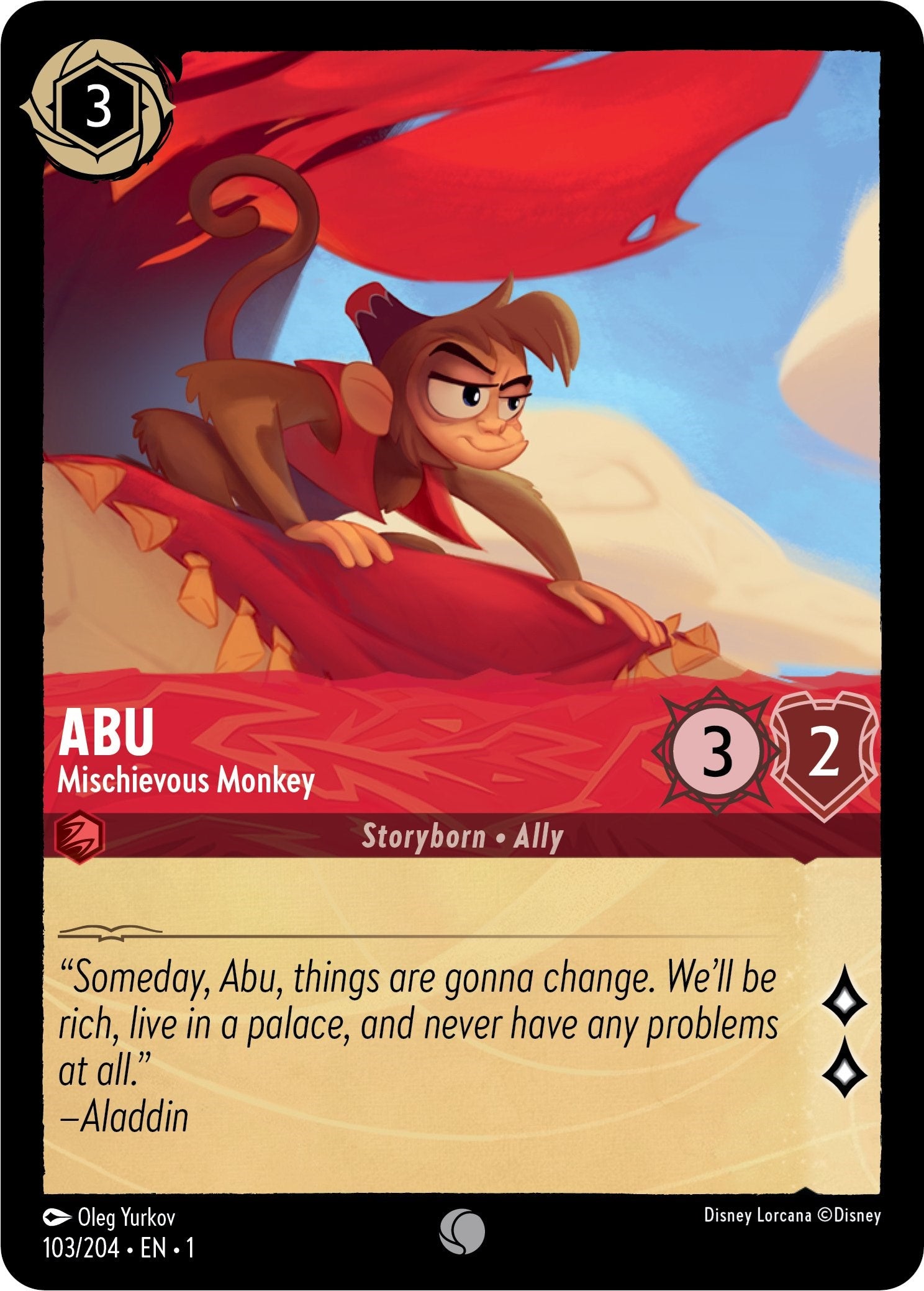 Abu - Mischievous Monkey (103/204) [The First Chapter] | Fandemonia Ltd