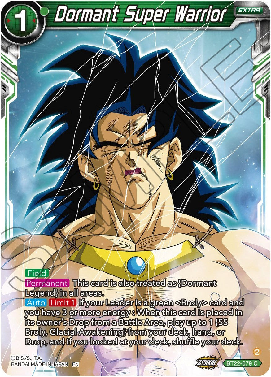 Dormant Super Warrior (BT22-079) [Critical Blow] | Fandemonia Ltd