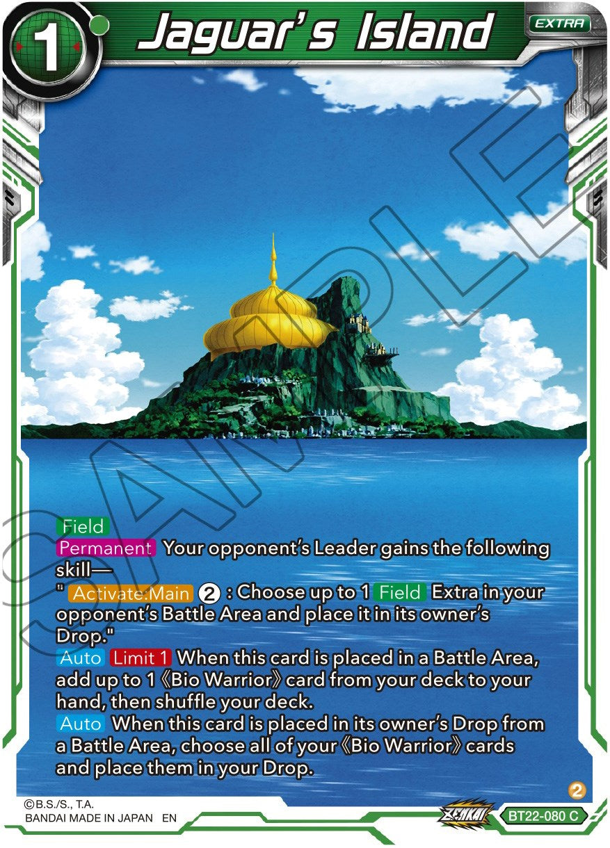 Jaguar's Island (BT22-080) [Critical Blow] | Fandemonia Ltd
