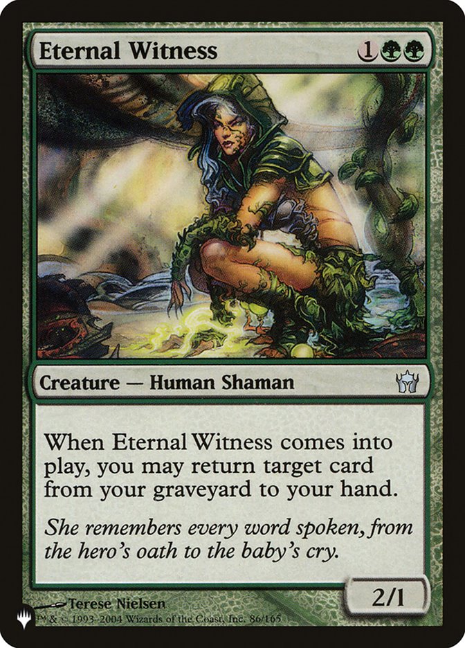 Eternal Witness [The List] | Fandemonia Ltd