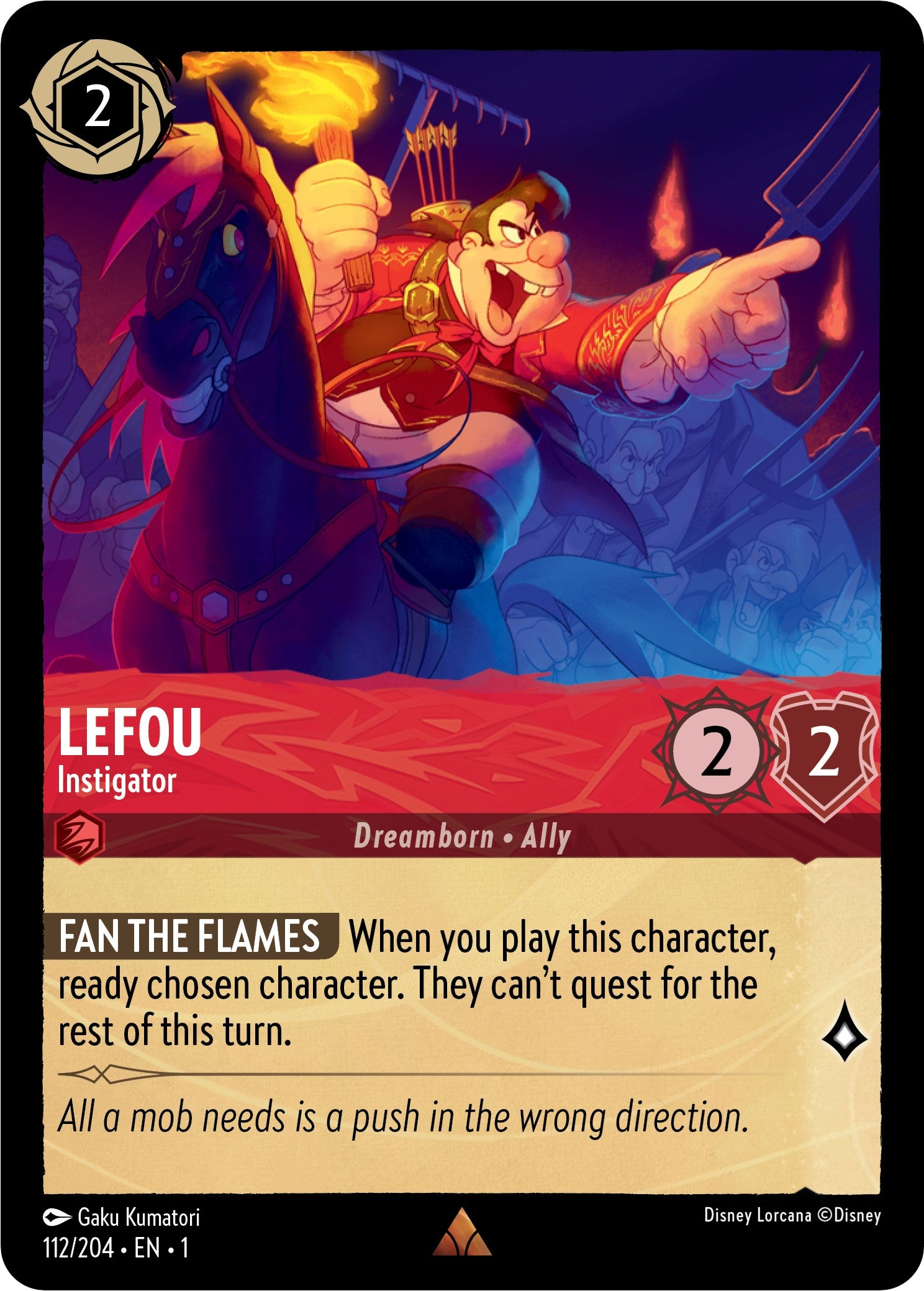 Lefou - Instigator (112/204) [The First Chapter] | Fandemonia Ltd