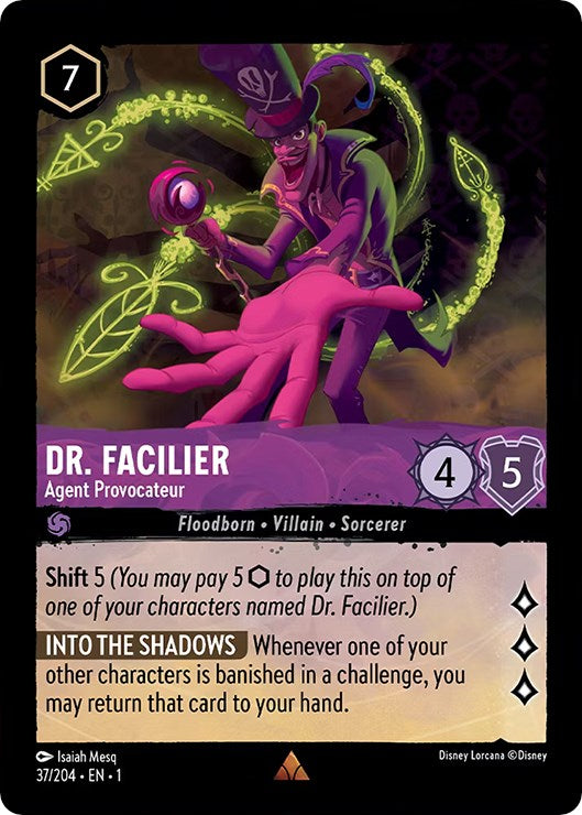 Dr. Facilier - Agent Provocateur (37/204) [The First Chapter] | Fandemonia Ltd