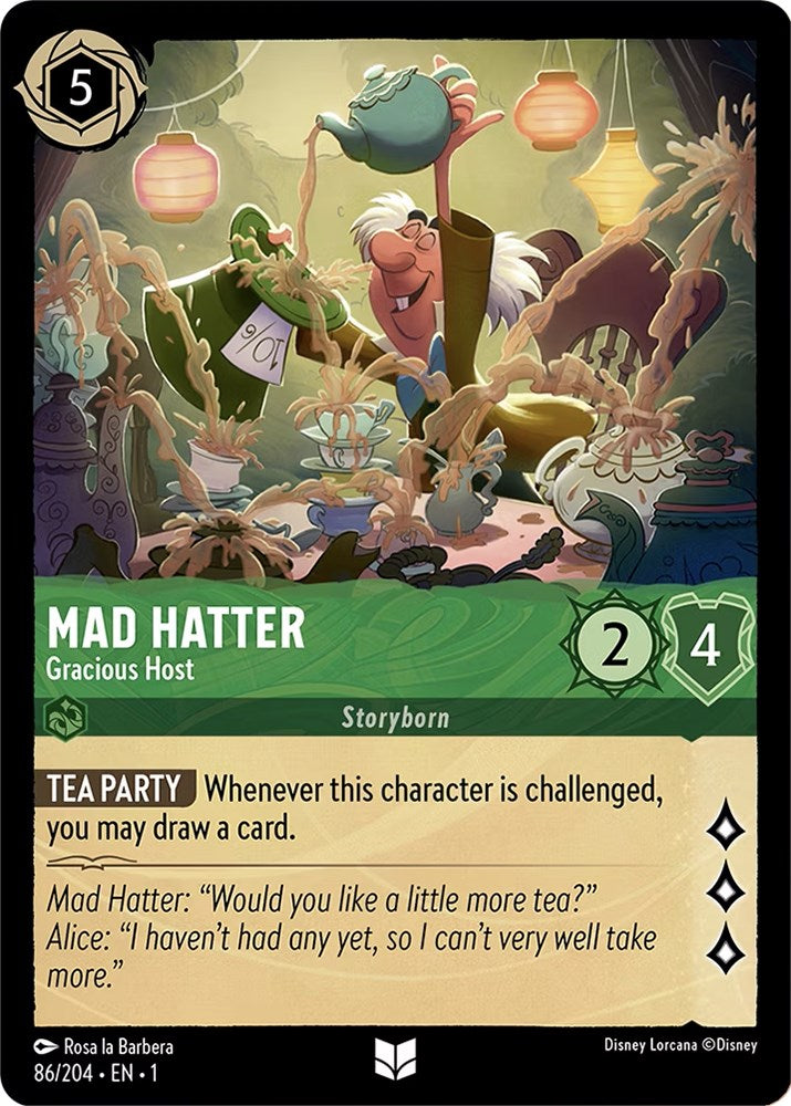 Mad Hatter - Gracious Host (86/204) [The First Chapter] | Fandemonia Ltd