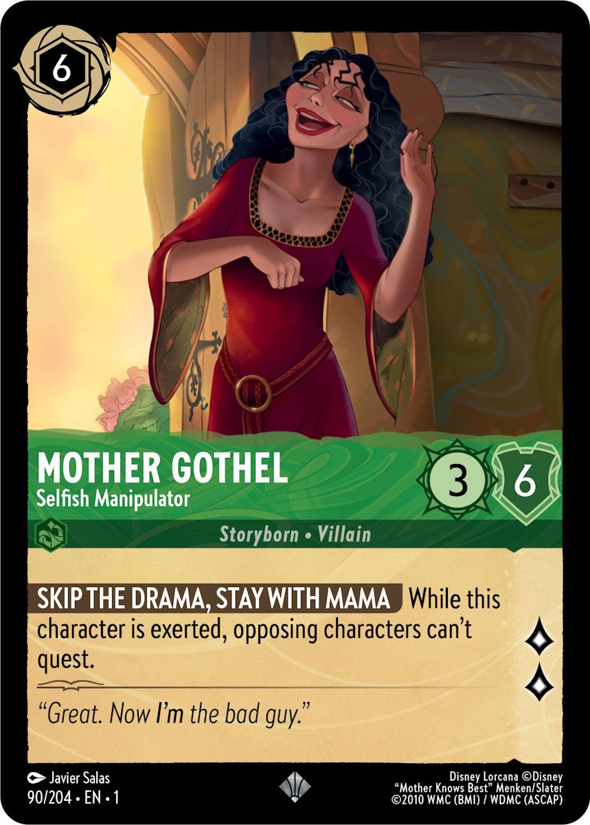 Mother Gothel - Selfish Manipulator (90/204) [The First Chapter] | Fandemonia Ltd