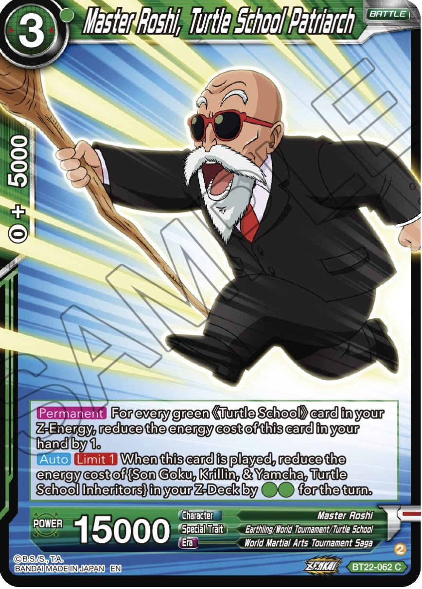 Master Roshi, Turtle school Patriarch (BT22-062) [Critical Blow] | Fandemonia Ltd