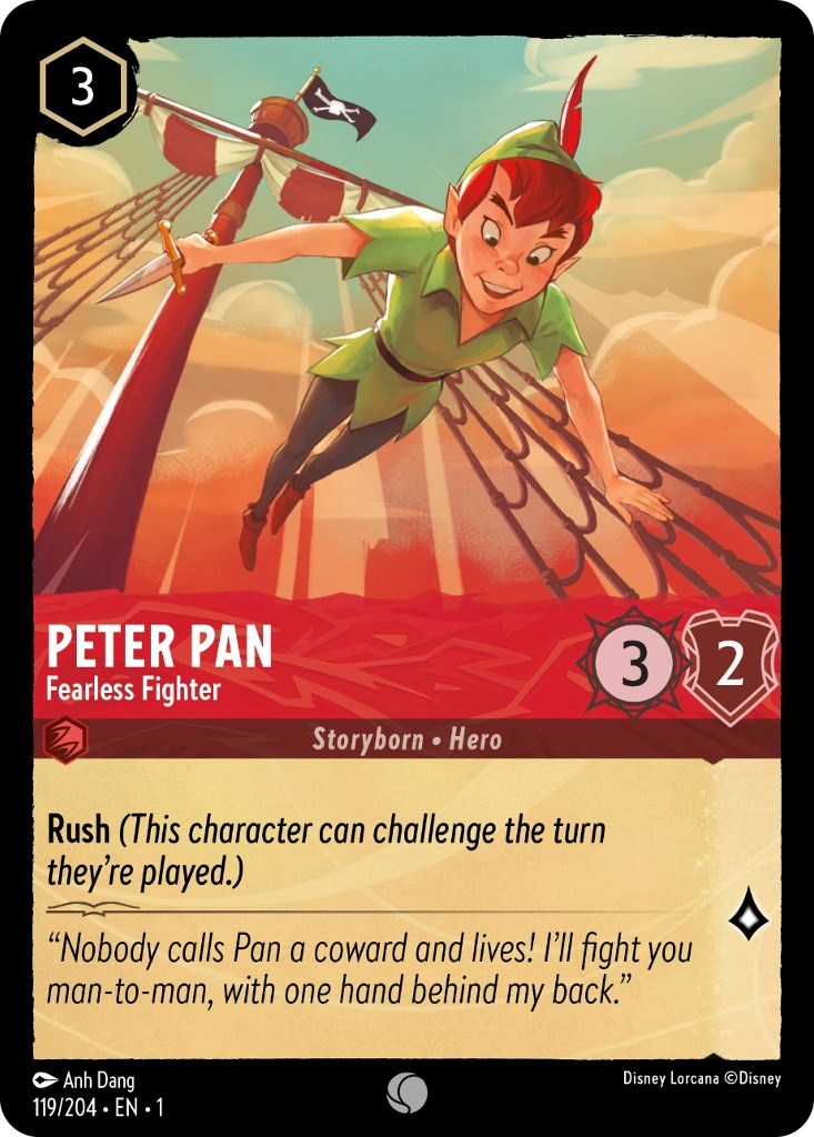 Peter Pan - Fearless Fighter (119/204) [The First Chapter] | Fandemonia Ltd