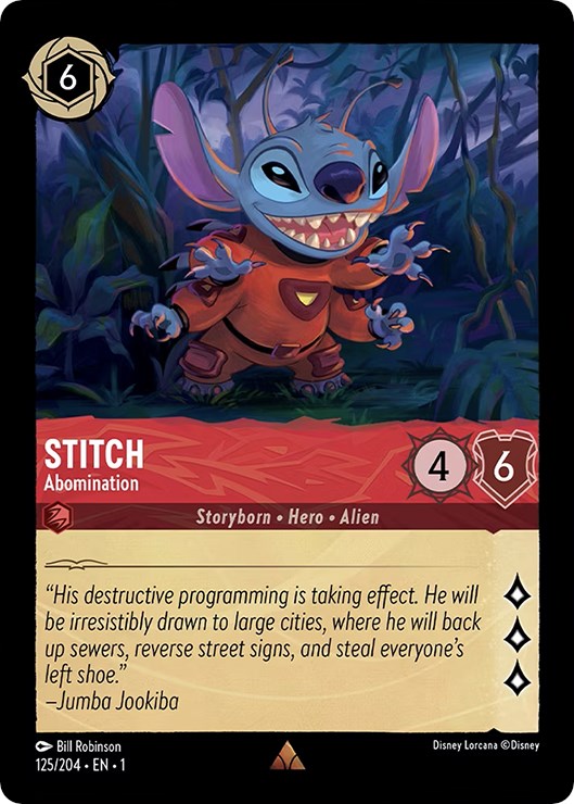Stitch - Abomination (125/204) [The First Chapter] | Fandemonia Ltd