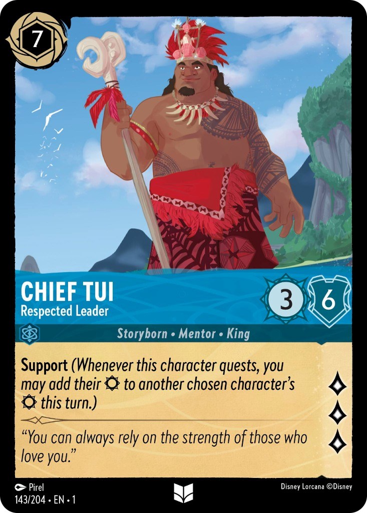 Chief Tui - Respected Leader (143/204) [The First Chapter] | Fandemonia Ltd