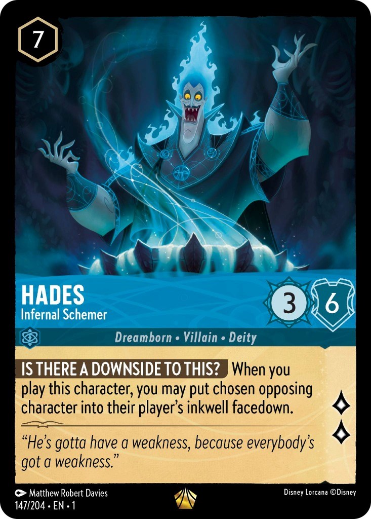 Hades - Infernal Schemer (147/204) [The First Chapter] | Fandemonia Ltd