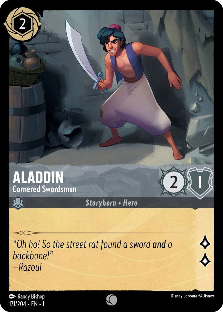 Aladdin - Cornered Swordsman (171/204) [The First Chapter] | Fandemonia Ltd