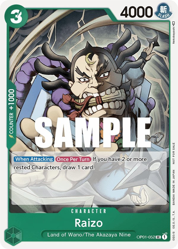 Raizo (Event Pack Vol. 2) [One Piece Promotion Cards] | Fandemonia Ltd