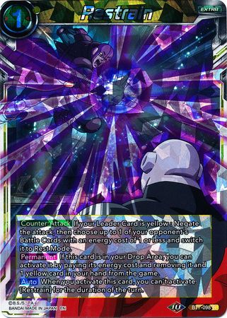 Restrain (BT7-098) [Assault of the Saiyans] | Fandemonia Ltd