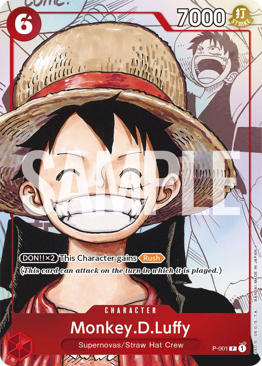 Monkey.D.Luffy (Alternate Art) [One Piece Promotion Cards] | Fandemonia Ltd