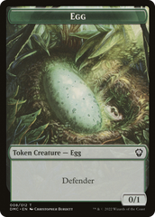 Treasure // Egg Double-Sided Token [Secret Lair Drop Series] | Fandemonia Ltd