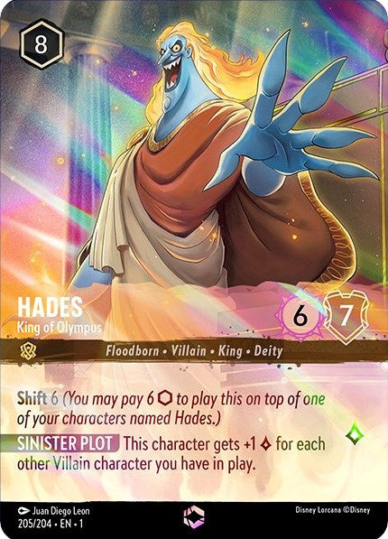 Hades - King of Olympus (Enchanted) (205/204) [The First Chapter] | Fandemonia Ltd