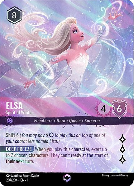 Elsa - Spirit of Winter (Enchanted) (207/204) [The First Chapter] | Fandemonia Ltd