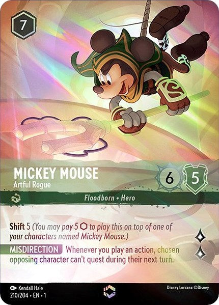 Mickey Mouse - Artful Rogue (Enchanted) (210/204) [The First Chapter] | Fandemonia Ltd