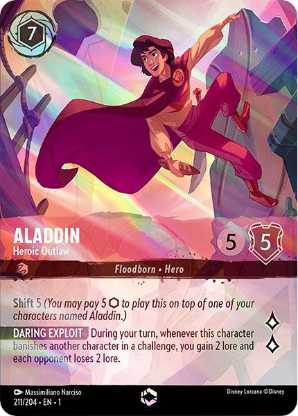 Aladdin - Heroic Outlaw (Enchanted) (211/204) [The First Chapter] | Fandemonia Ltd