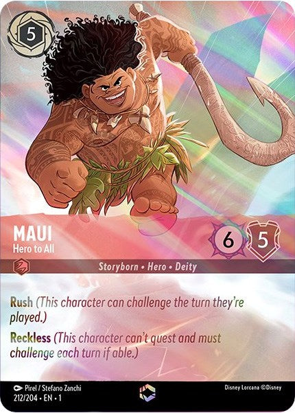 Maui - Hero to All (Enchanted) (212/204) [The First Chapter] | Fandemonia Ltd