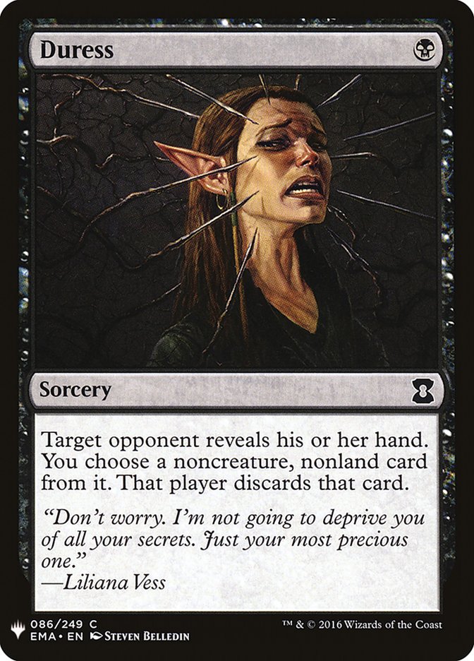 Duress [Mystery Booster] | Fandemonia Ltd