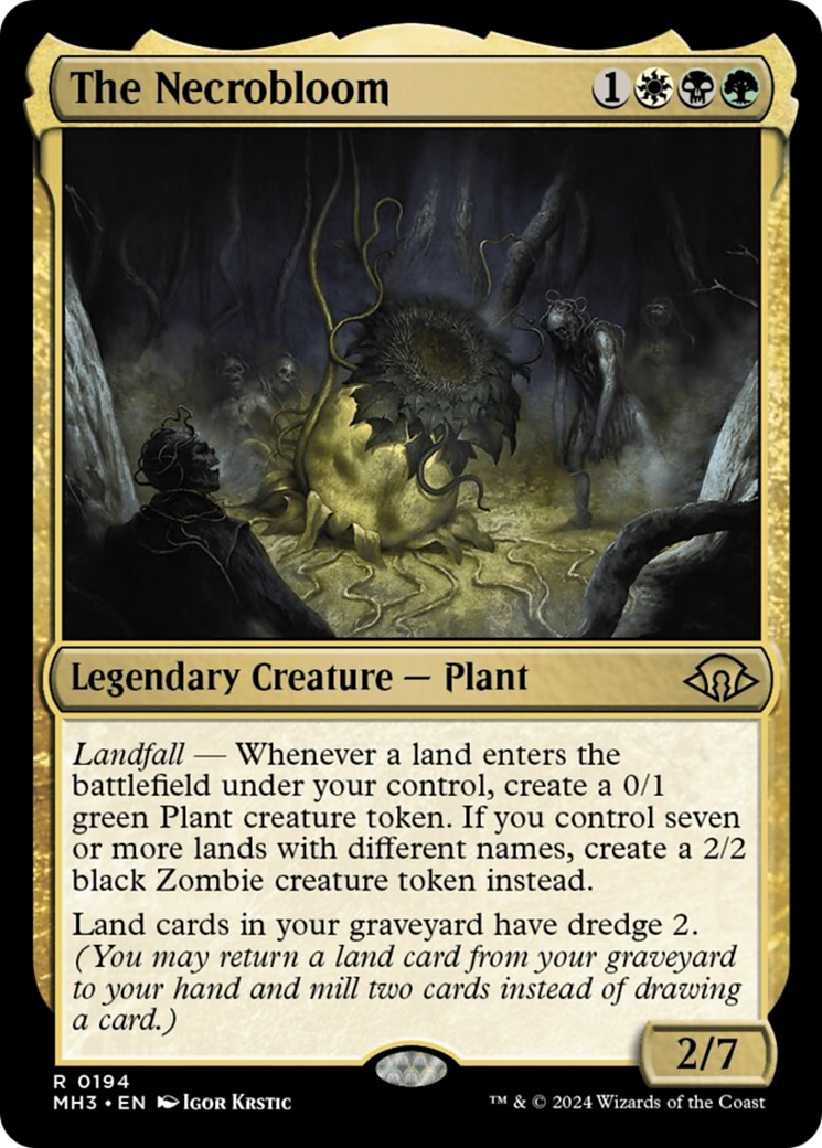 The Necrobloom [Modern Horizons 3] | Fandemonia Ltd
