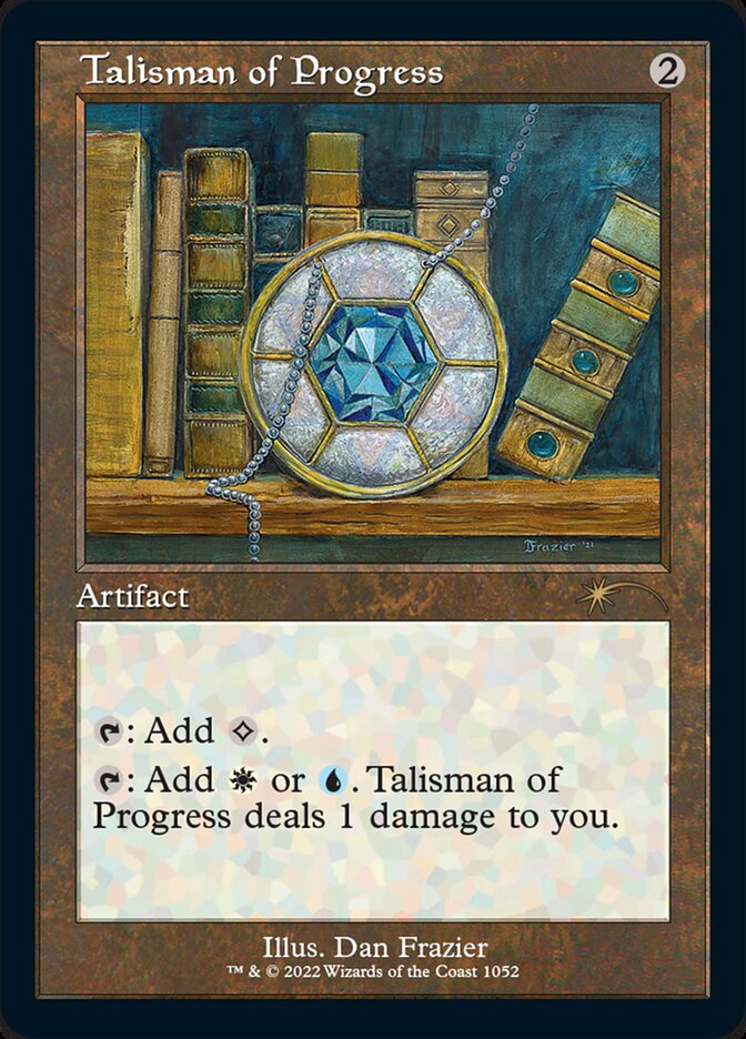 Talisman of Progress (Foil Etched) [Secret Lair Drop Series] | Fandemonia Ltd