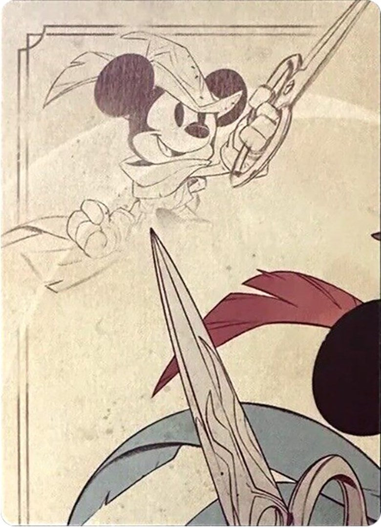Mickey Mouse - Brave Little Tailor Puzzle Insert (Top Left) [The First Chapter] | Fandemonia Ltd