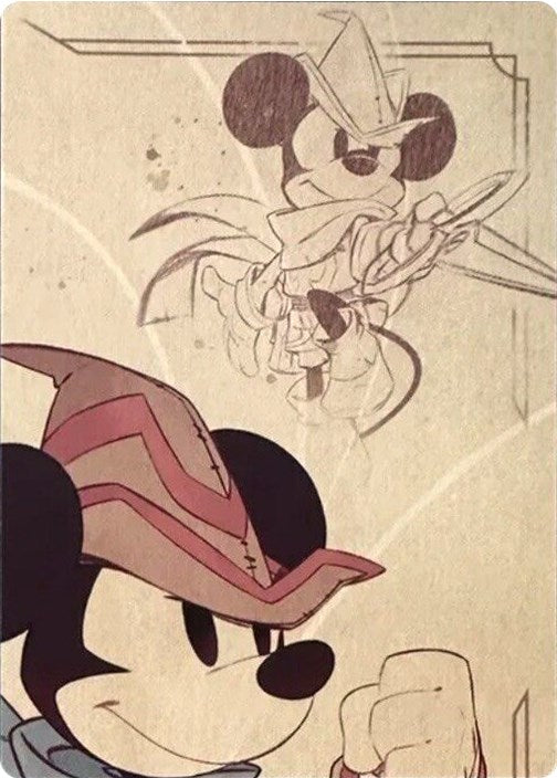Mickey Mouse - Brave Little Tailor Puzzle Insert (Top Right) [The First Chapter] | Fandemonia Ltd