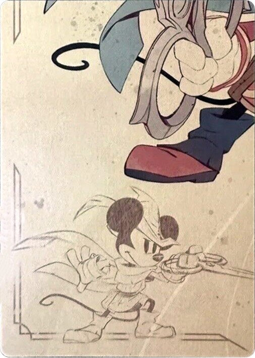 Mickey Mouse - Brave Little Tailor Puzzle Insert (Bottom Left) [The First Chapter] | Fandemonia Ltd