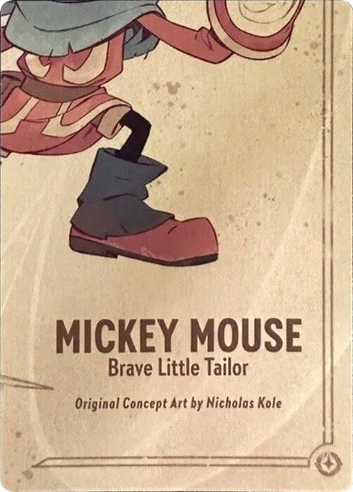 Mickey Mouse - Brave Little Tailor Puzzle Insert (Bottom Right) [The First Chapter] | Fandemonia Ltd