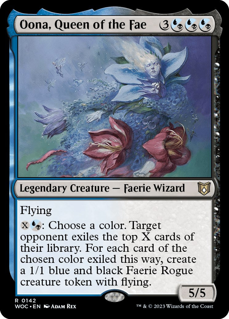 Oona, Queen of the Fae [Wilds of Eldraine Commander] | Fandemonia Ltd