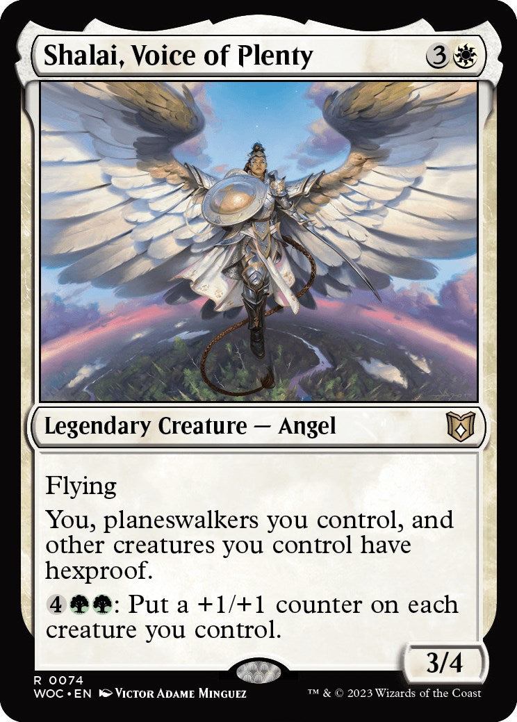 Shalai, Voice of Plenty [Wilds of Eldraine Commander] | Fandemonia Ltd